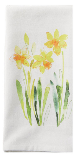 Daffodil Dishtowel
