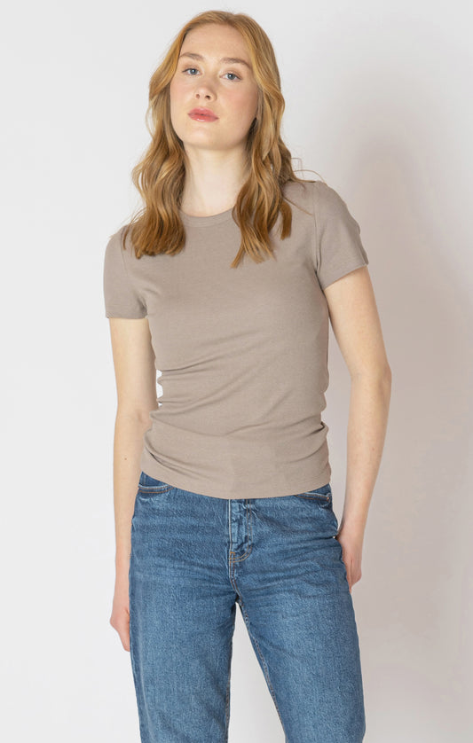Dex Basic Ribbed Tee