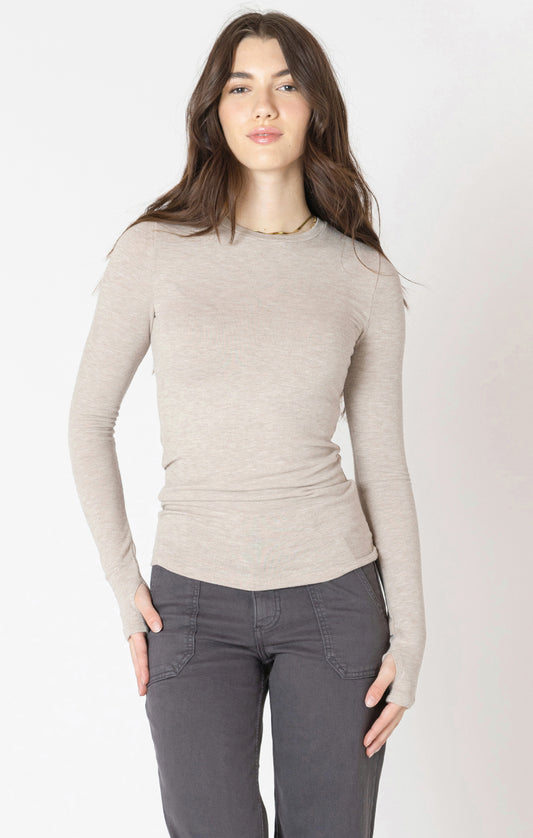 Dex Brushed Crewneck Tee