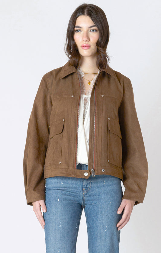 Dex Faux Suede Jacket