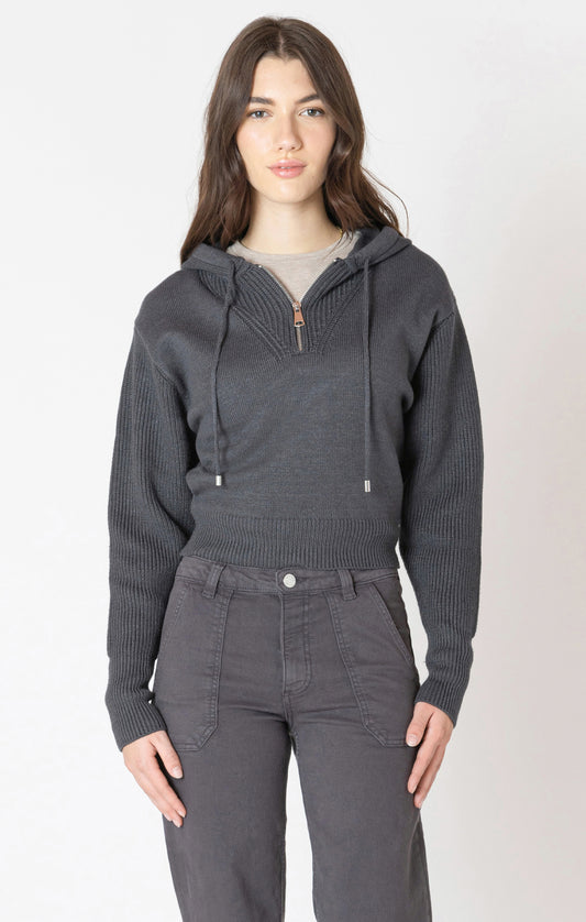 Dex Half Zip Hooded Sweater