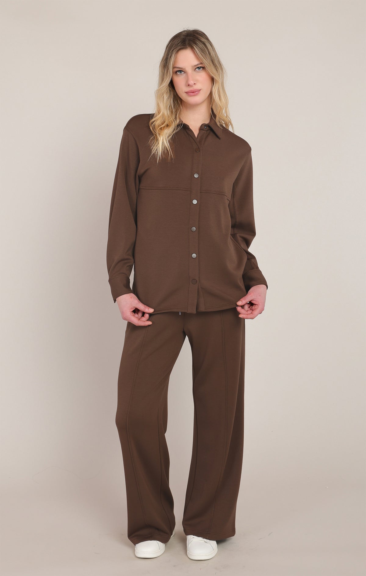 Dex Milk Chocolate Scuba Pull On Pant