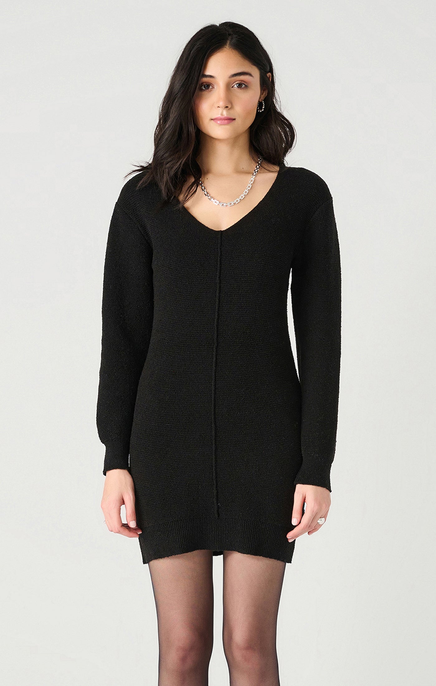 Dex Ribbed Sweater Dress