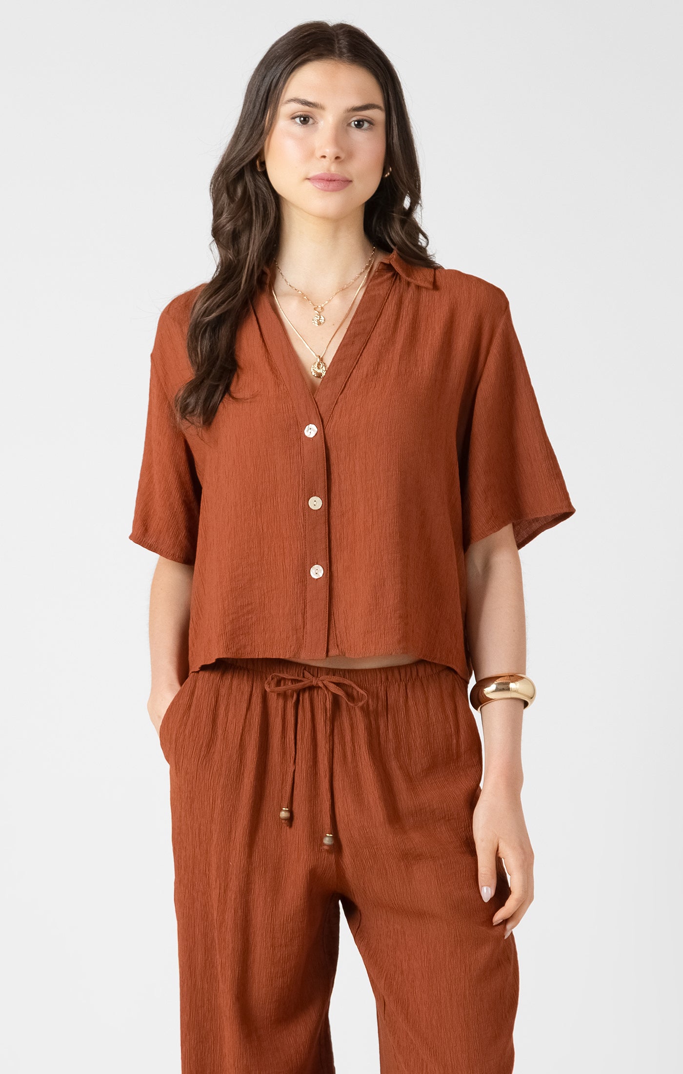 Dex Short Sleeve Blouse