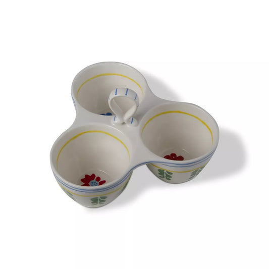 Dolce Vita 3 Part Dish Dinnerware Serving Plate