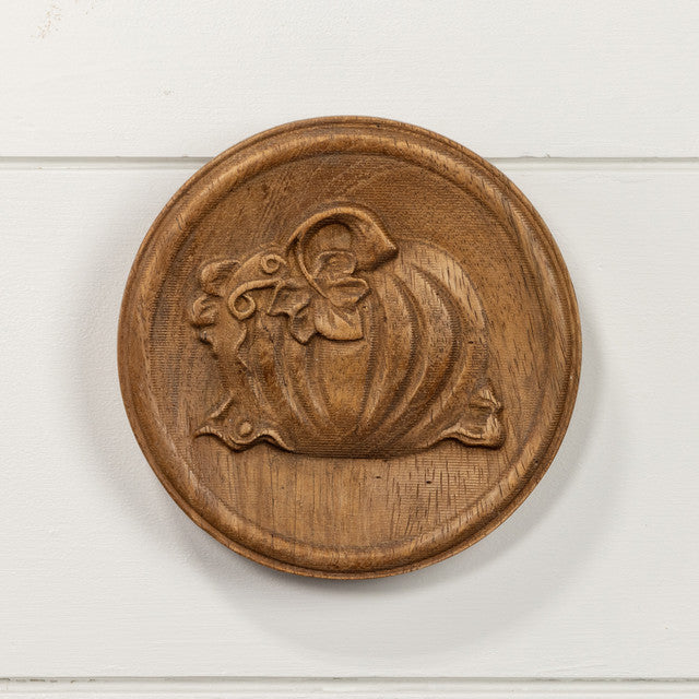 Bountiful Pumpkin Wall Plaque
