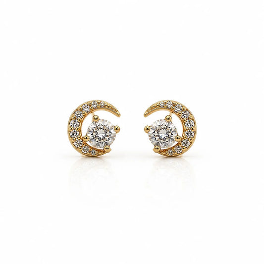 Athena Designs Moonlit Star Studs