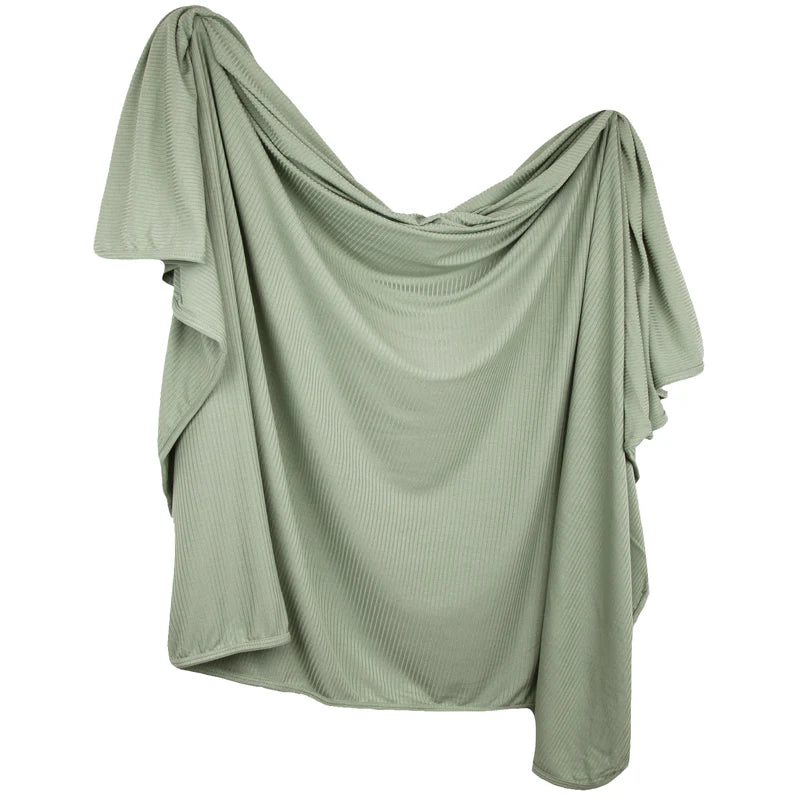 Lou Lou Ribbed Swaddle Blanket