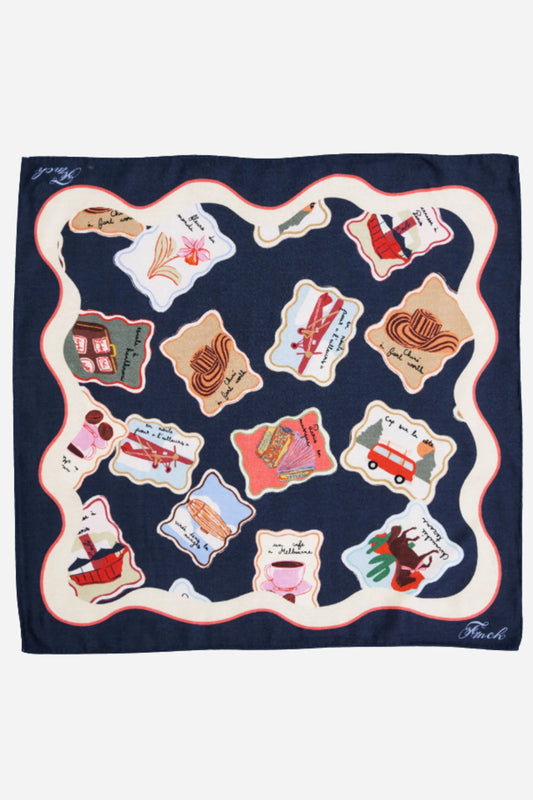 FRNCH Stamp Scarf