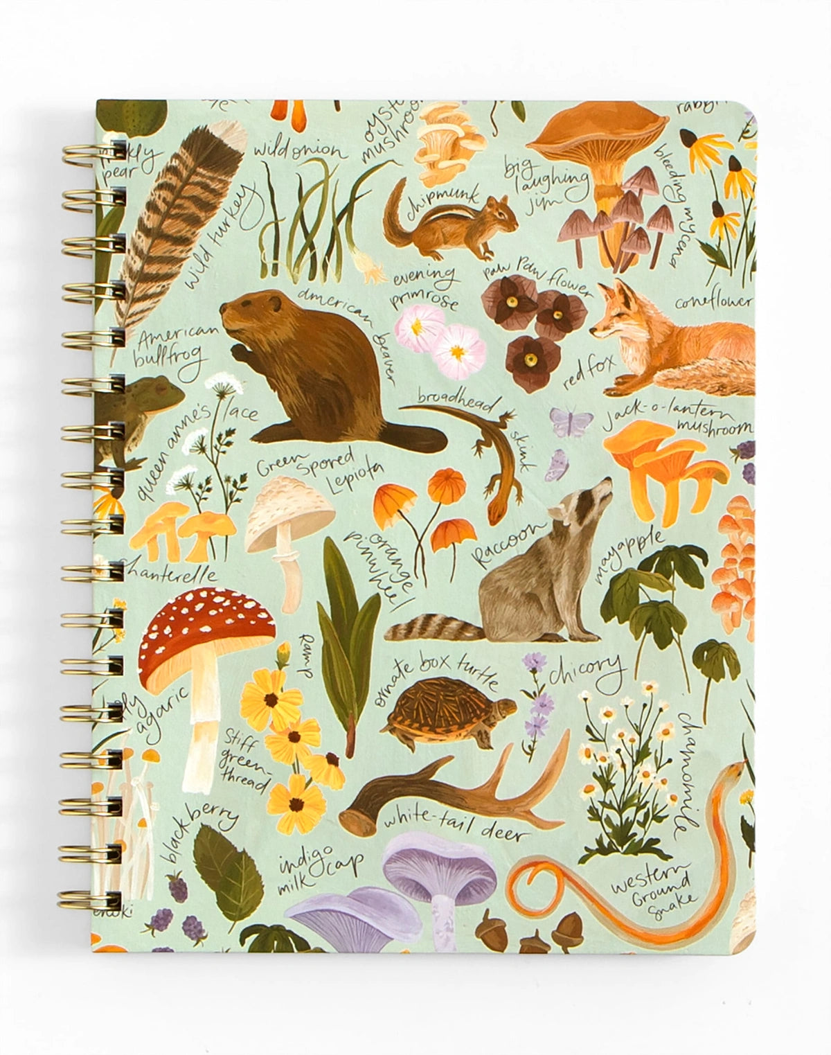 Flora & Fauna Spiral Notebook