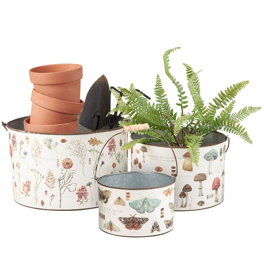 Floral Study Bucket