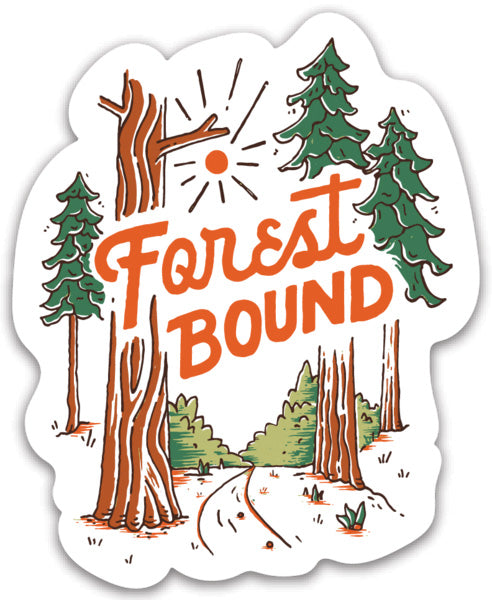 Forest Bound Sticker