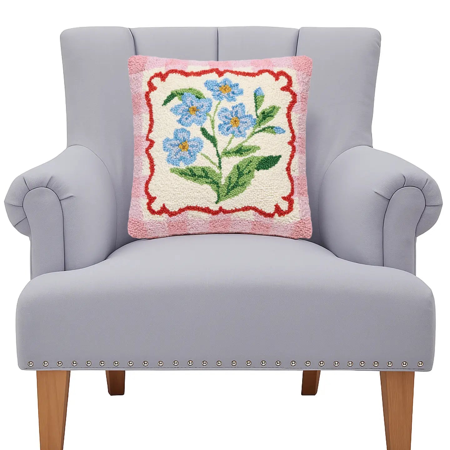 Forget-Me-Not Frame Hook Pillow