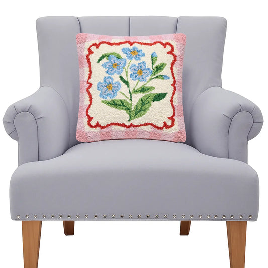 Forget-Me-Not Frame Hook Pillow