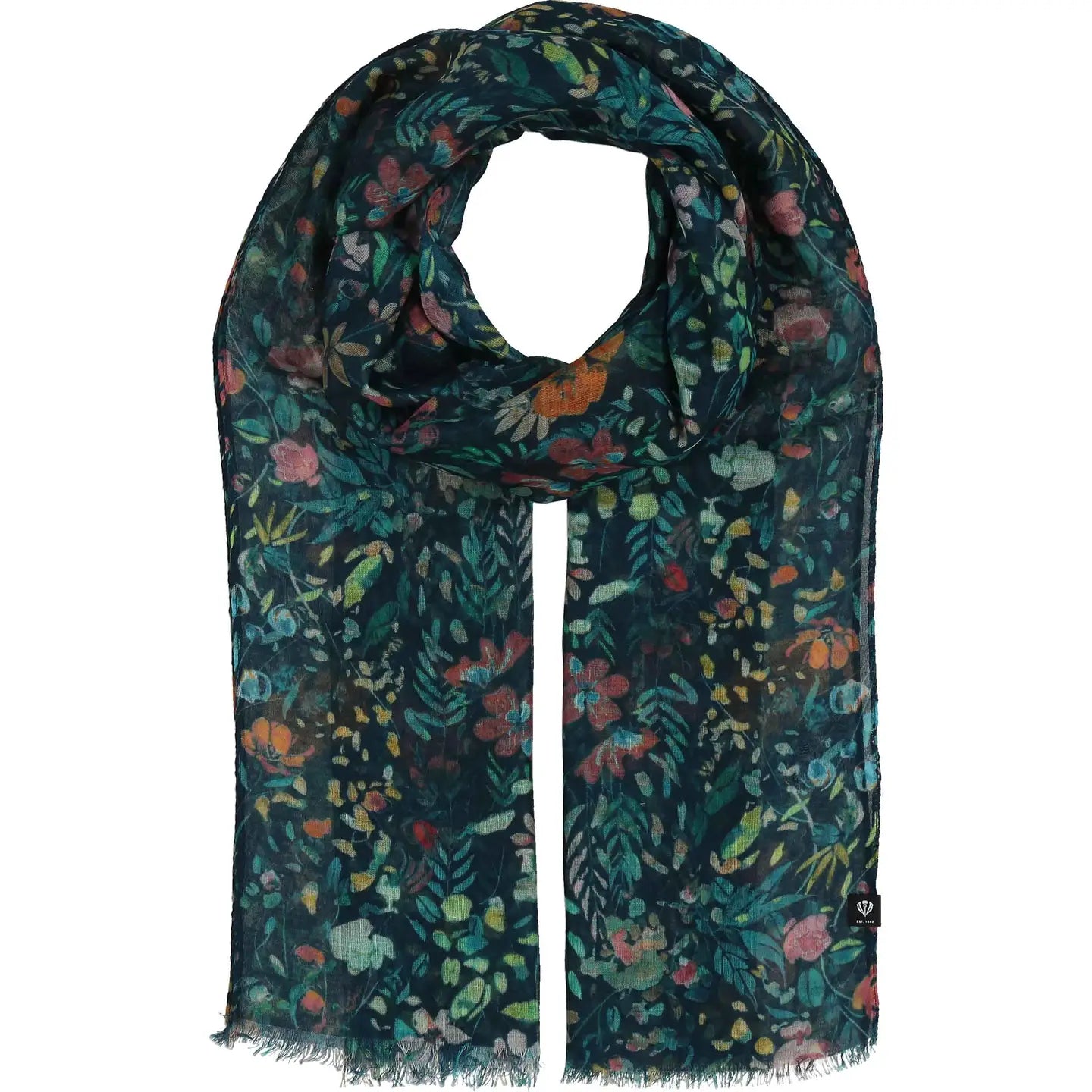Fraas Sustainability Edition Dainty Flowers Scarf