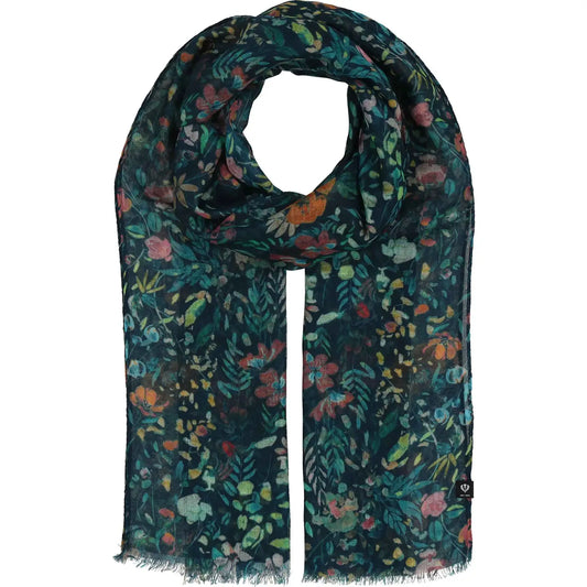 Fraas Sustainability Edition Dainty Flowers Scarf