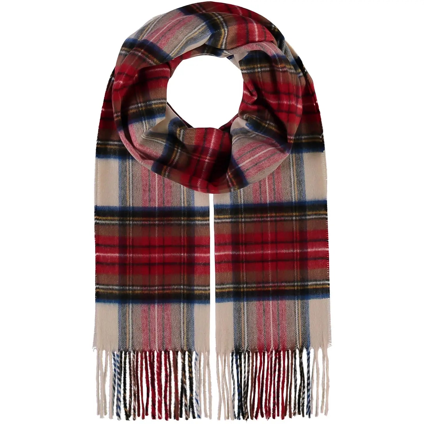 Fraas Traditional Tartan Cashmink Scarf