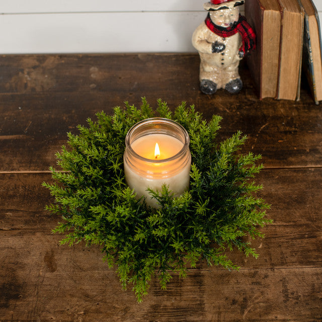 Cedar Candle Ring