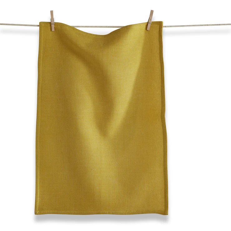 Classic Waffle Weave Ochre Dish Towel