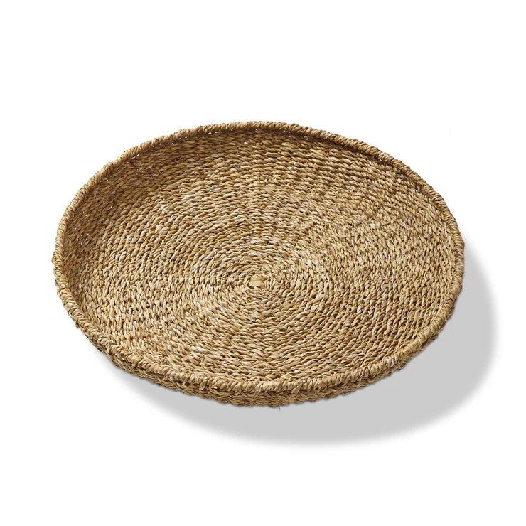 Seagrass Round Tray