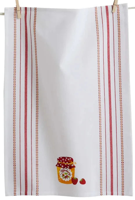 Fresh Pick Jam Jar Dishtowel