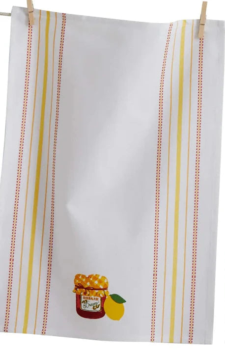 Fresh Pick Jam Jar Dishtowel