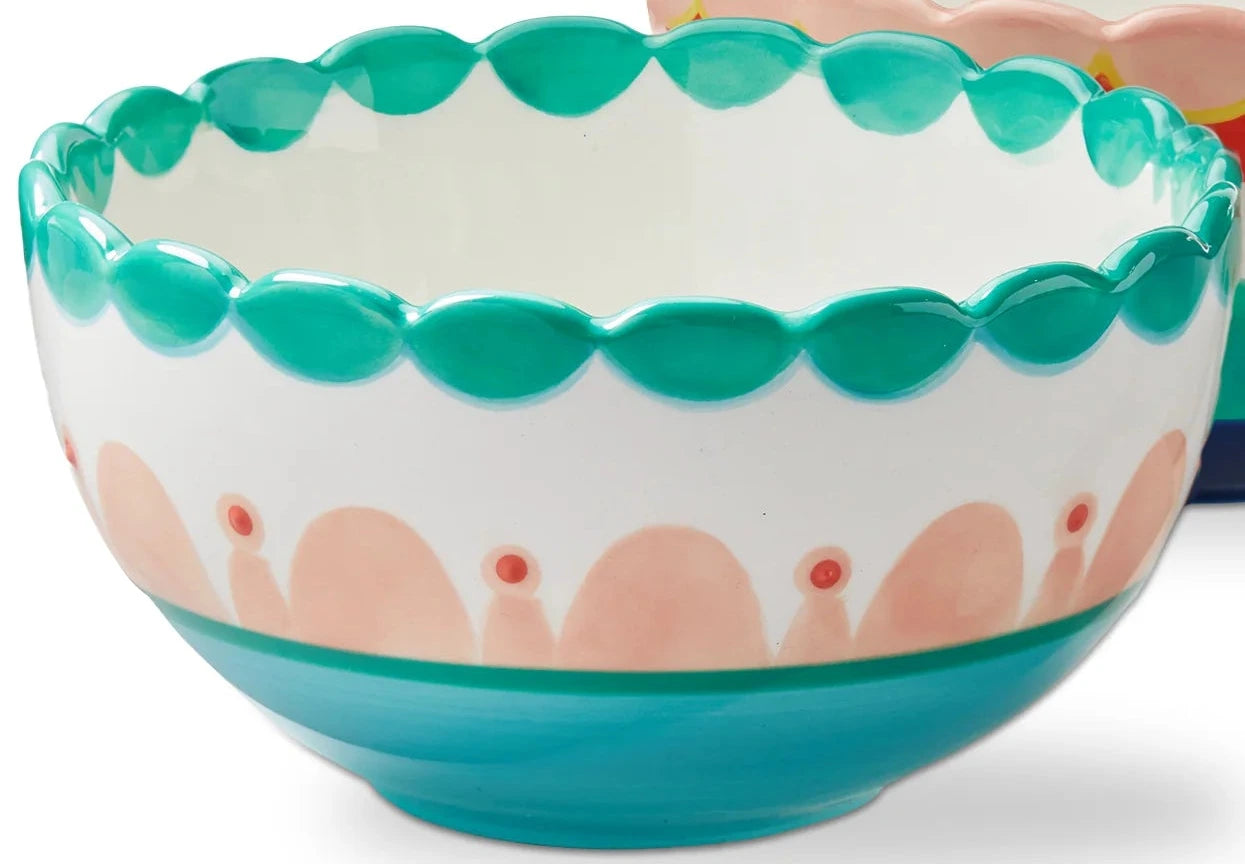Eclectic Fun Snack Bowl