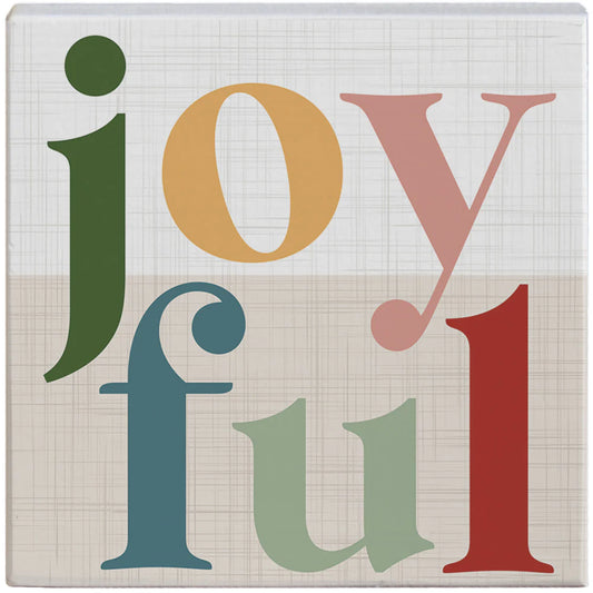 Joyful Wood Block