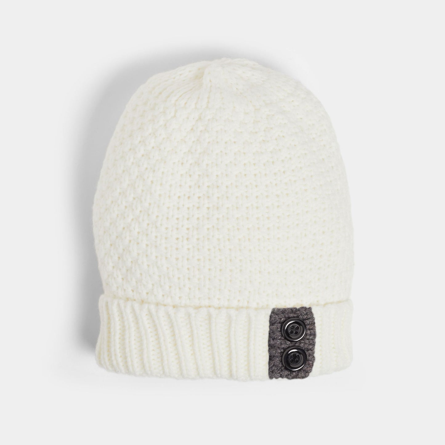 Tab Winter Knit Hat - Multiple Color Options