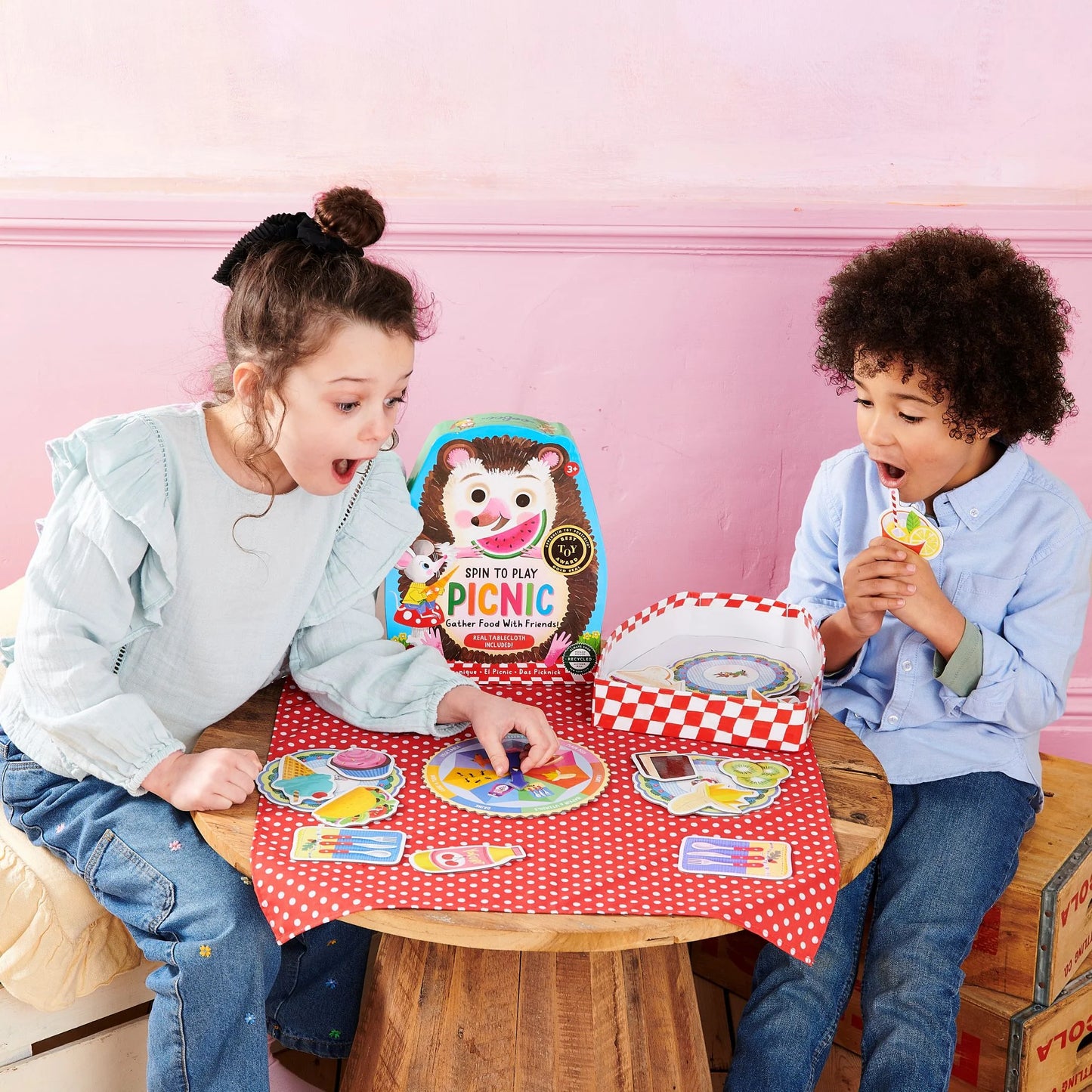 Picnic Shaped Spinner Game