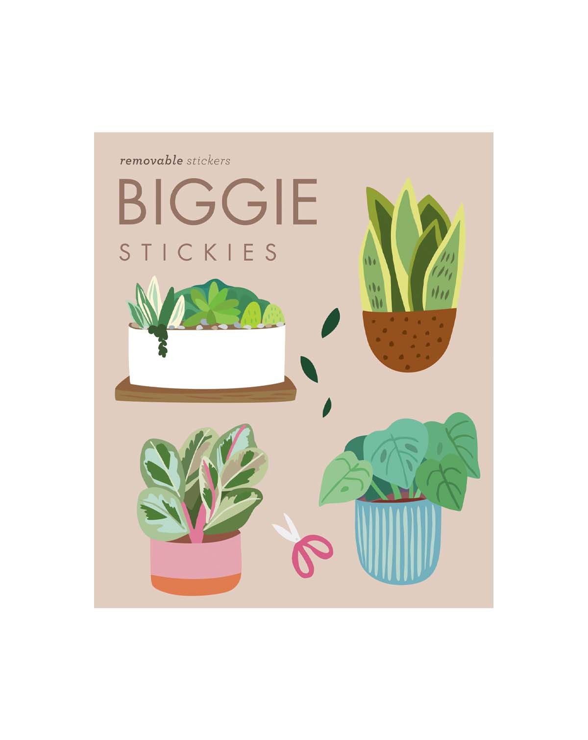 House Plants Biggie Stickers