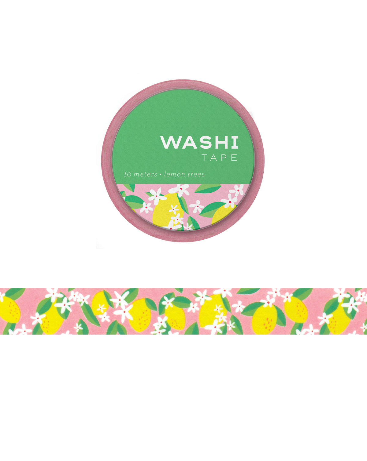 Washi Tape: Lemon Trees