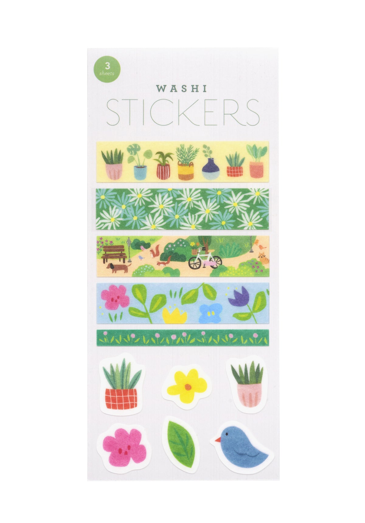 Floral Washi Stickers