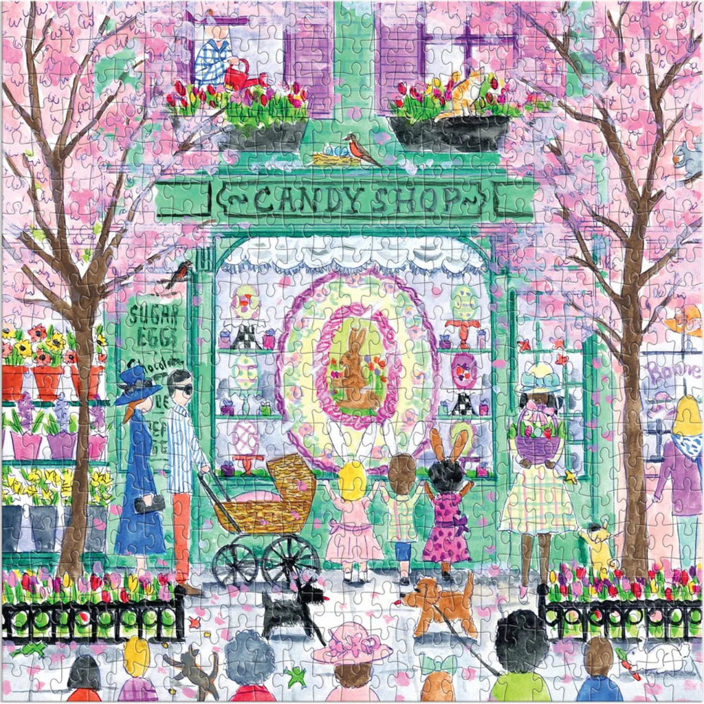 Michael Storrings Easter Candy Shop 500 Piece Puzzle
