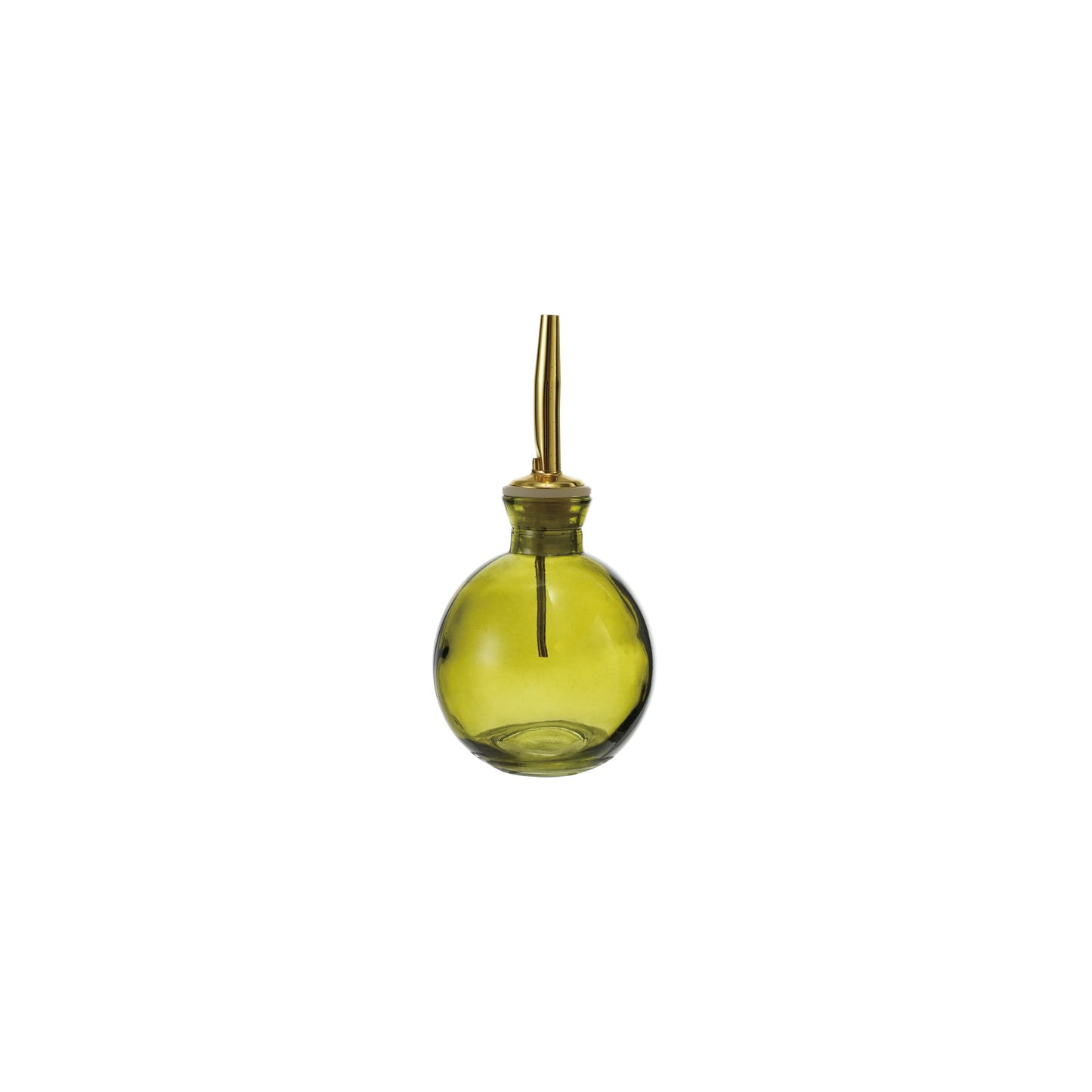 Glass Bitters Bottle With Metal Stopper