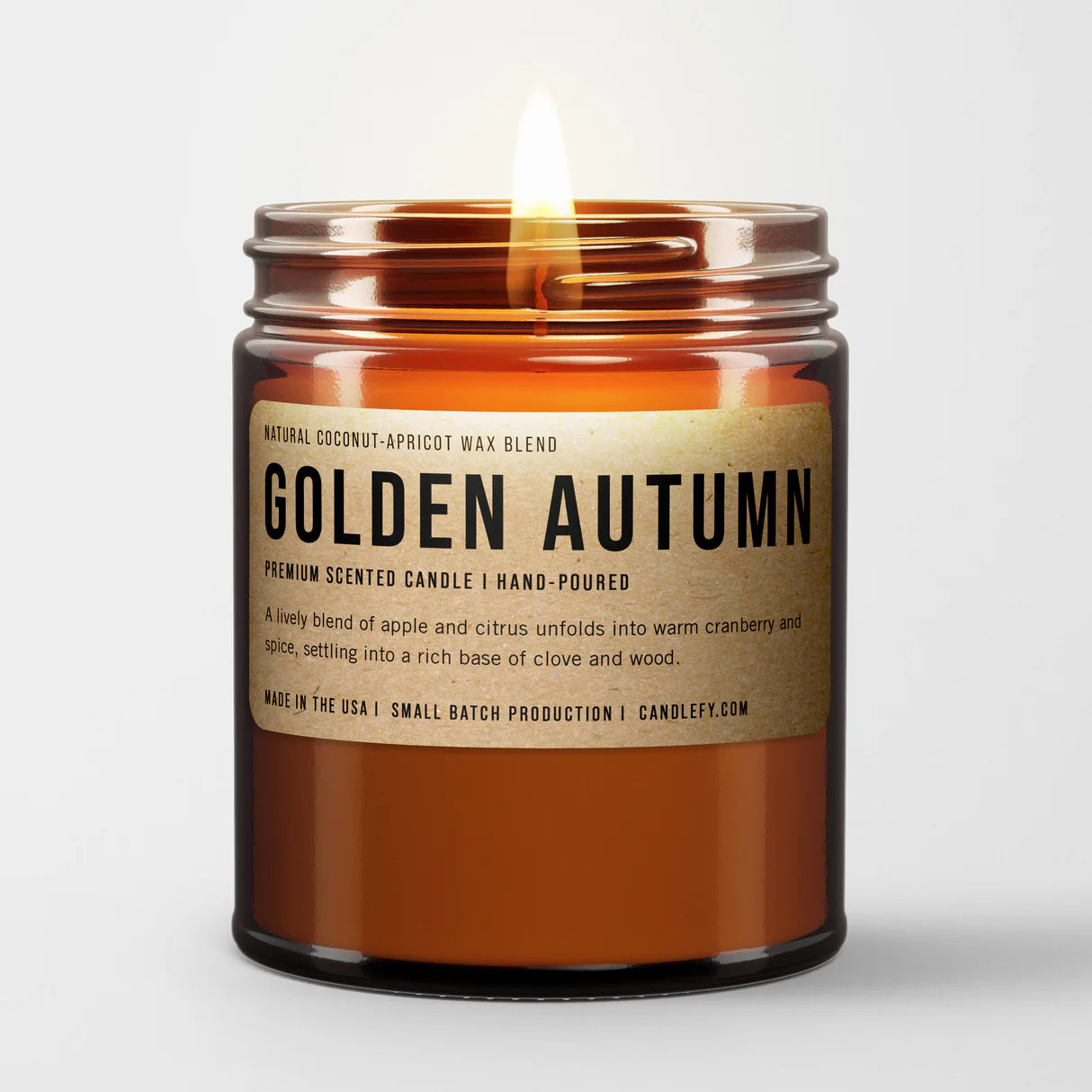 Golden Autumn Scented Candle