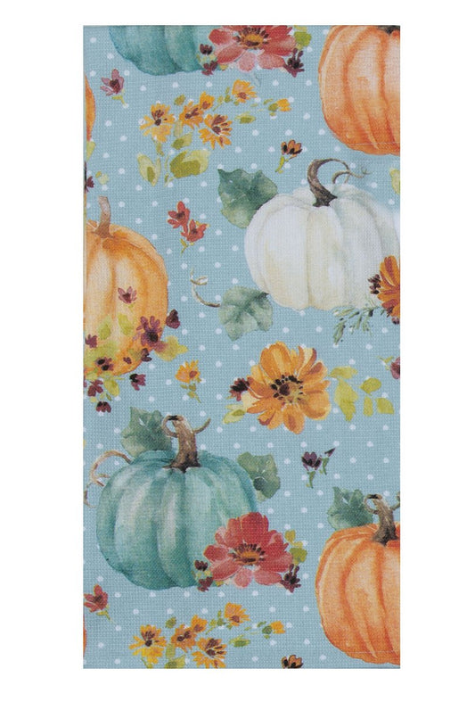 Autumn Joy Pumpkin Toss Terry Towel