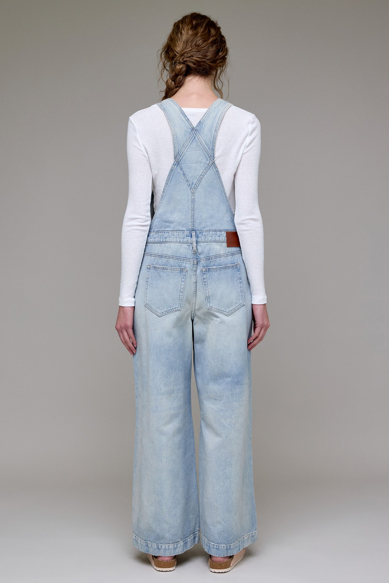 Hidden Vintage Wash Super Wideleg Overall