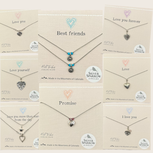 Hill Tribe Love Necklaces
