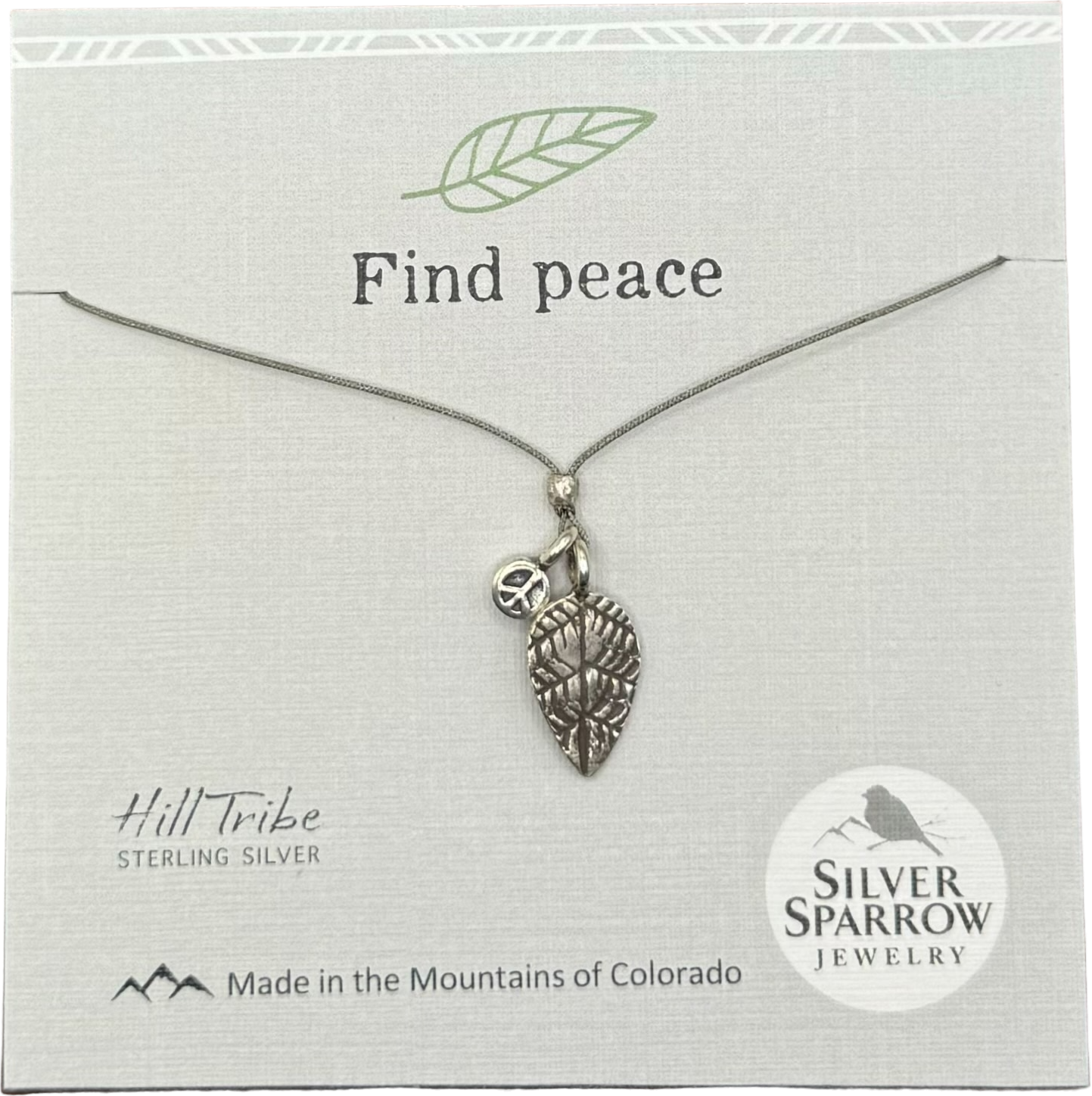 Hill Tribe Leaf Necklaces