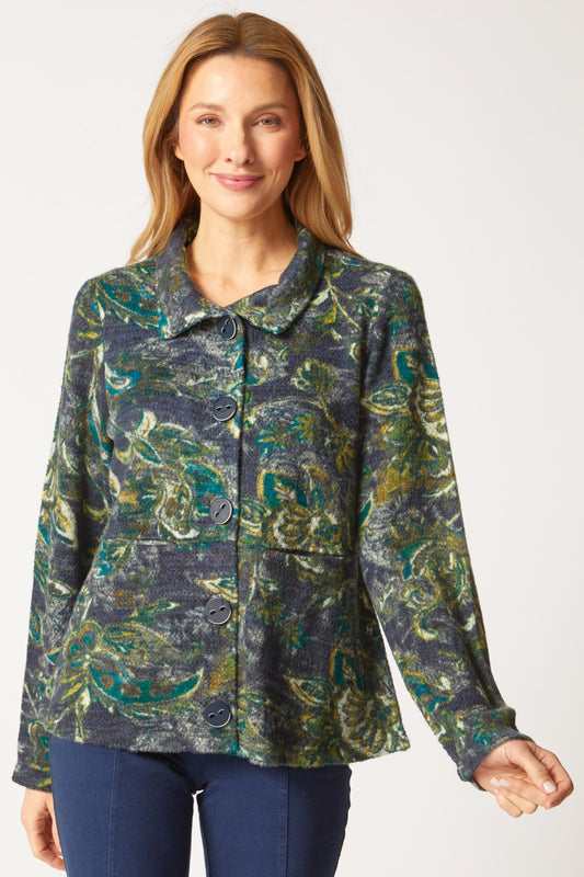 Habitat Aspen Knit Paisley Highland Jacket