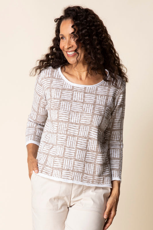 Habitat Block Print Summer Pullover