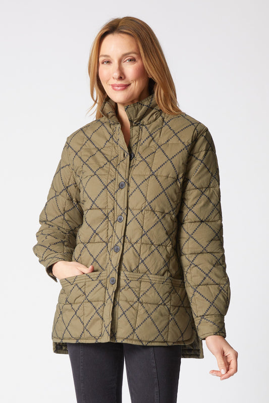 Habitat Cozy Quilts Chloe Shacket