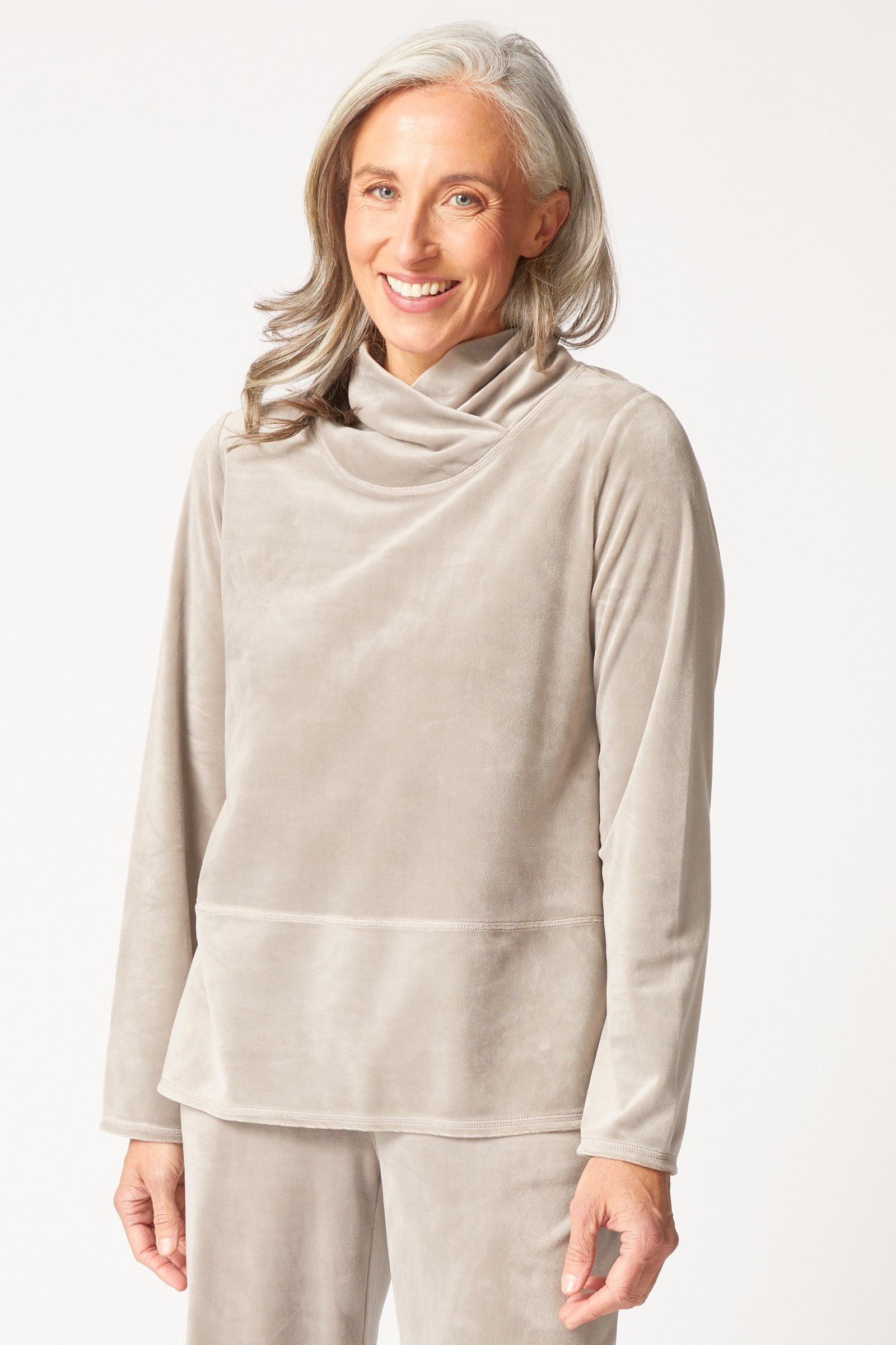 Habitat Cozy Velour Tranquil Top