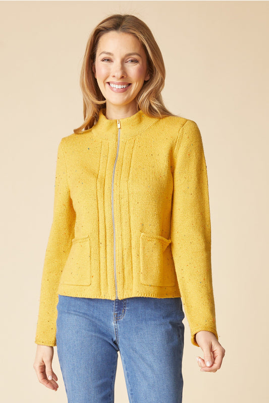 Habitat Harvest Tweed Birchwood Cardigan