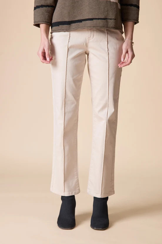 Habitat Seamed Ankle Flare Stretch Denim Jean