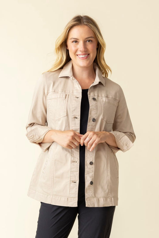 Habitat Stretch Denim Boyfriend Jacket