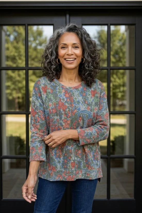 Habitat Super Soft Fleece Paisley Pullover