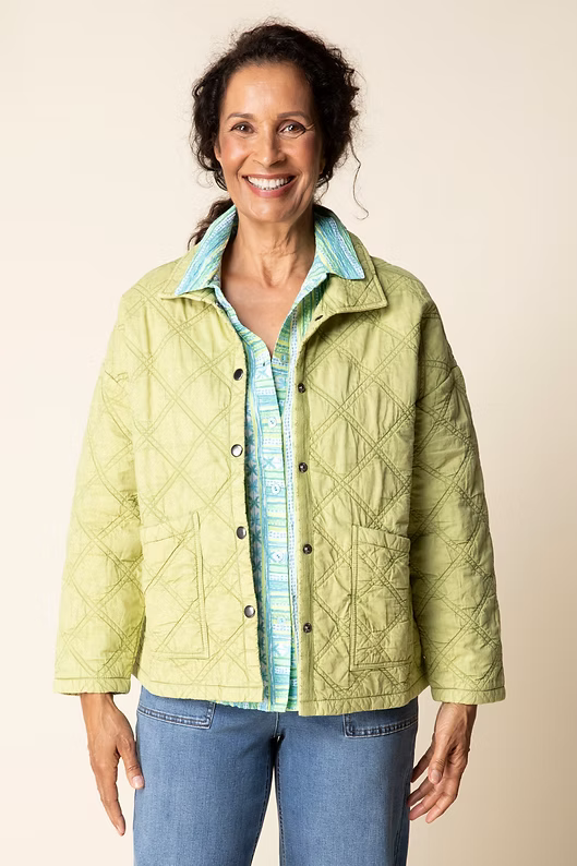 Habitat Washed Quilt Cotton Jacket