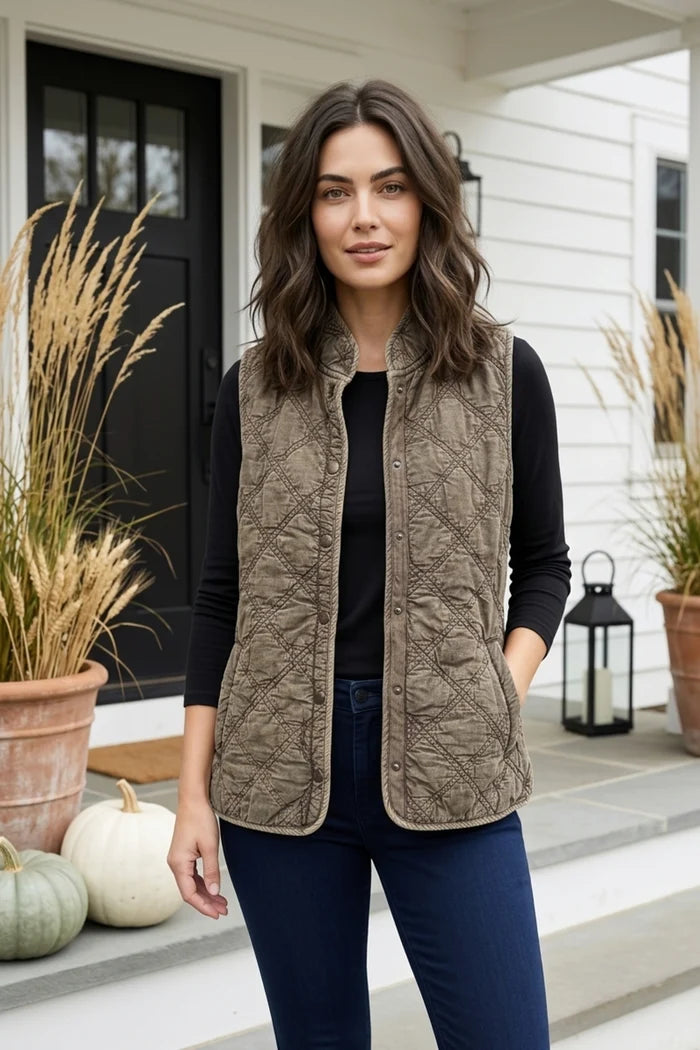 Habitat Windjammer Quilted Cotton Vest